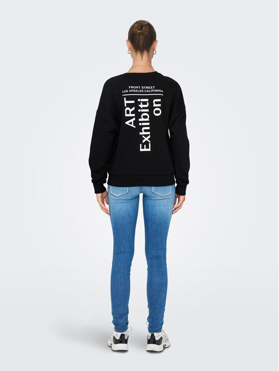 ONLY ONLY Μπλούζα 15275525 Μαύρο Box Fit