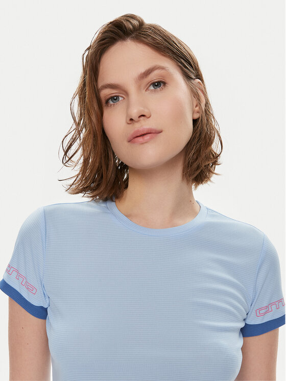 CMP CMP Maglietta tecnica 33N6316 Celeste Regular Fit
