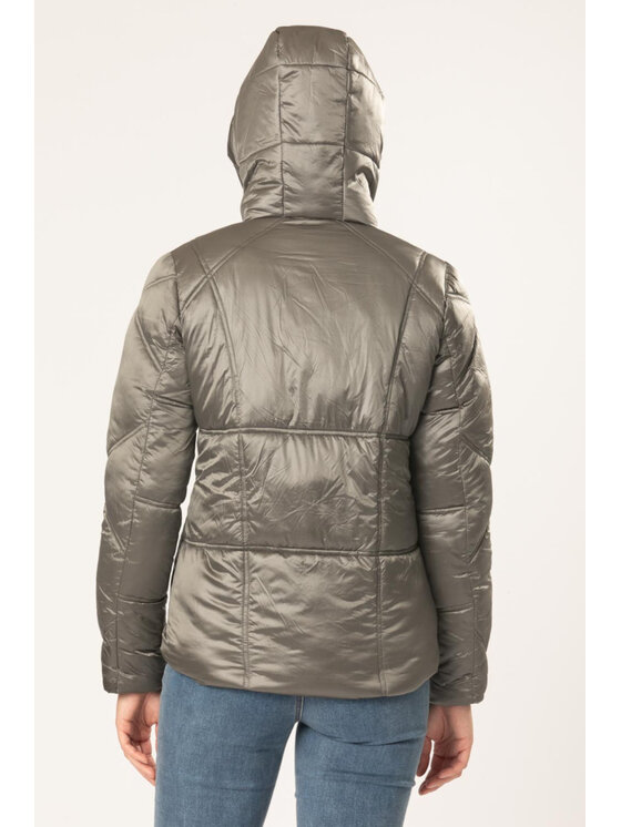 QUIOSQUE QUIOSQUE Zimní bunda 9NV001103 Šedá Regular Fit