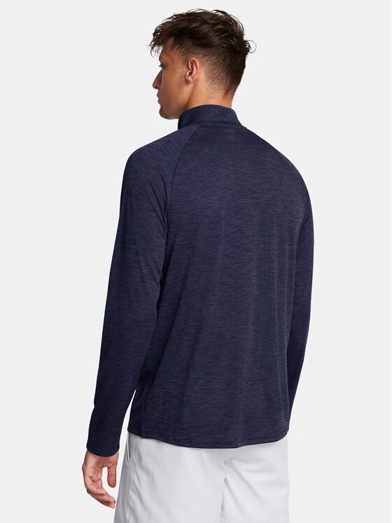 Under Armour Under Armour Longsleeve 1382797-410 Granatowy Loose Fit
