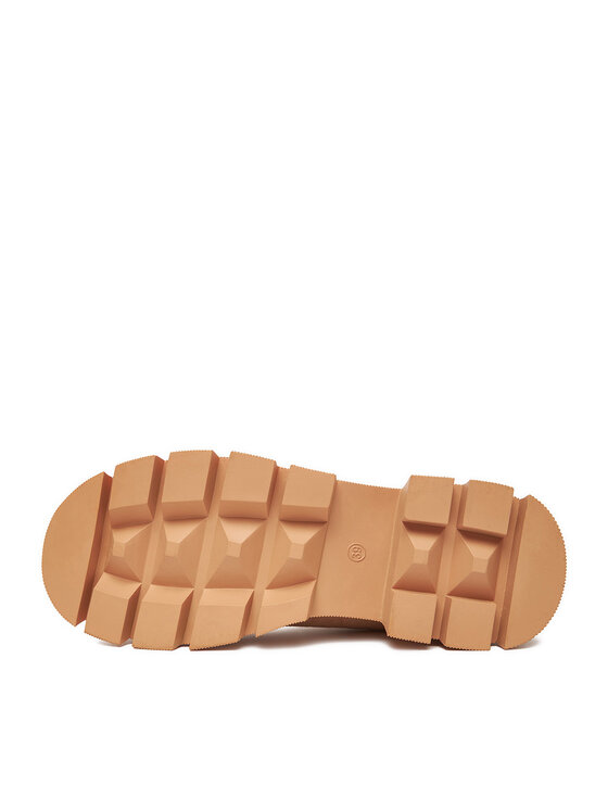 DeeZee DeeZee Kotníková obuv s elastickým prvkem Y8141-3 Béžová