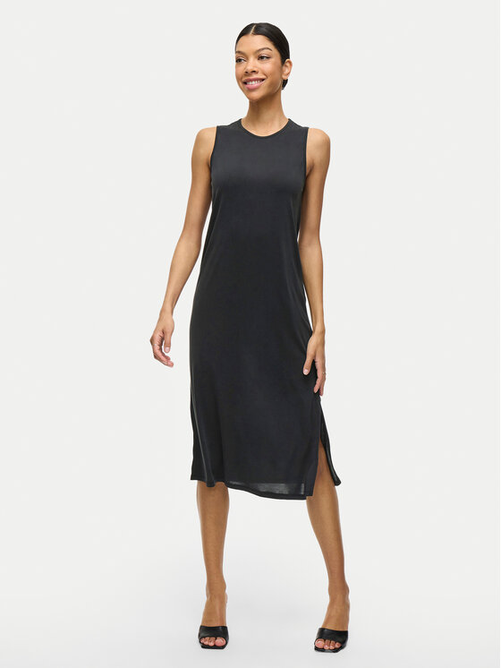 Vila Vila Vasarinė suknelė Modala 14101675 Juoda Regular Fit
