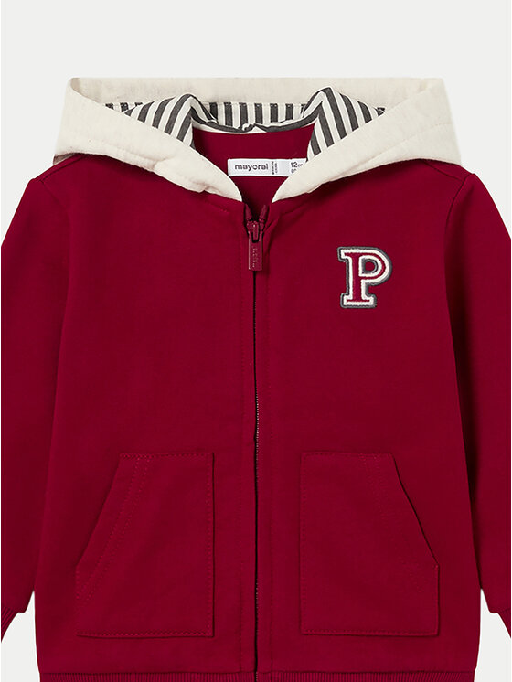Mayoral Mayoral Pulóver 2473 Piros Regular Fit