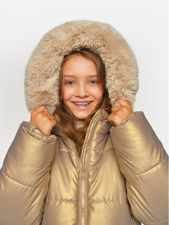 Coccodrillo Coccodrillo Zimska jakna ZC3152111OGK Zlatna Regular Fit