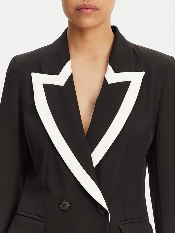 Maryley Maryley Sacou 25EB189/43NB Negru Regular Fit