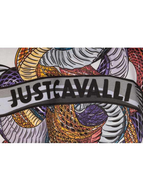 Just Cavalli Just Cavalli Tričko 78PM601 CJ500 Béžová Regular Fit