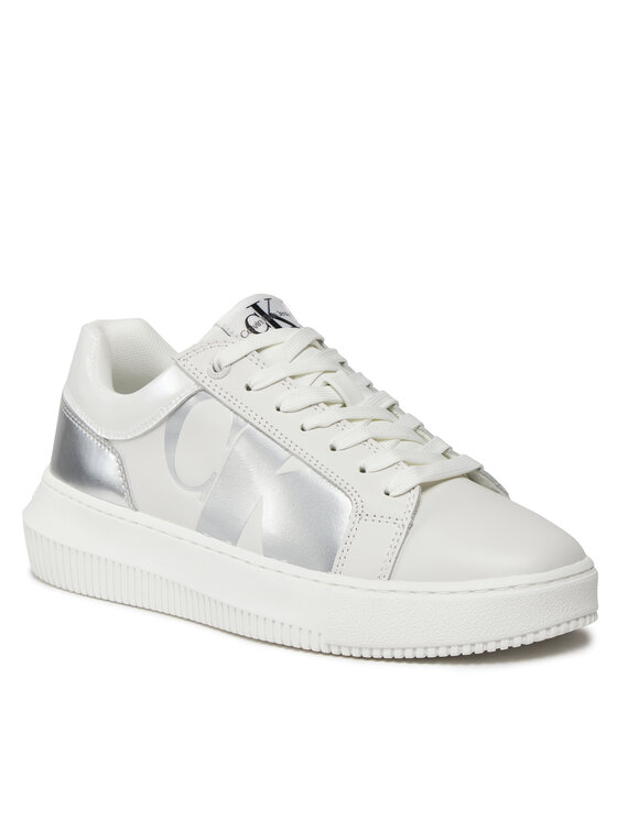 Calvin Klein Jeans Calvin Klein Jeans Sneakers Chunky Cupsole Low Lth Nbs Mr YW0YW01411 Bianco
