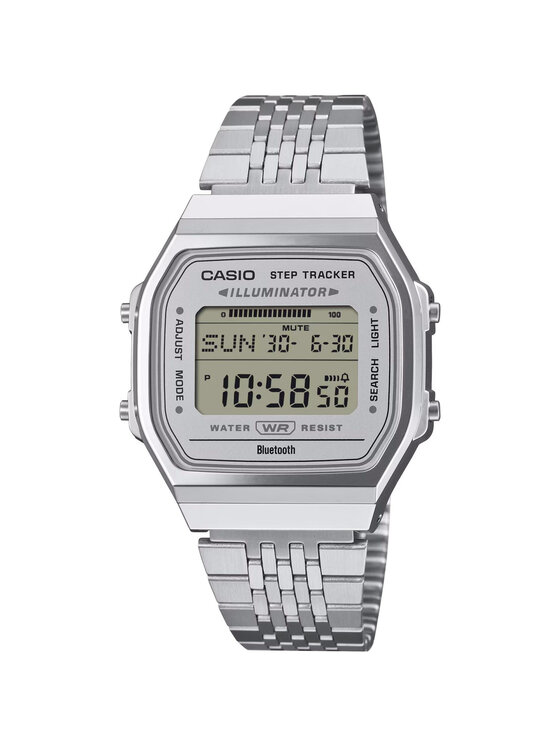Casio Casio Zegarek 4549526428883 Srebrny