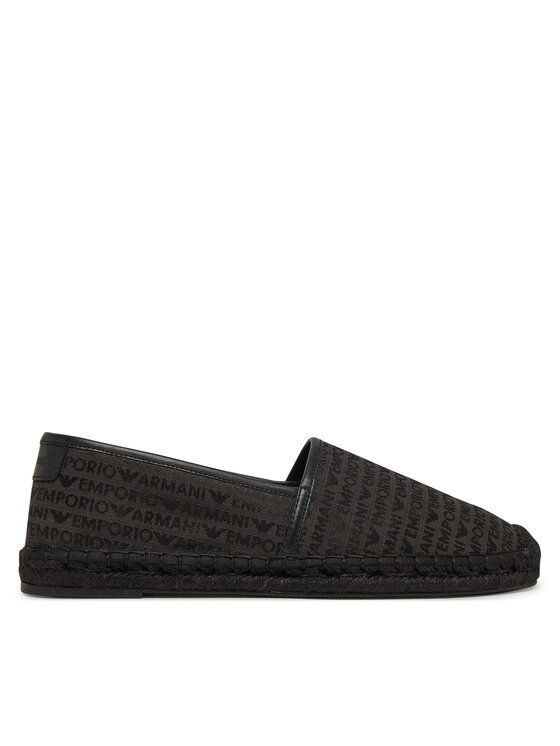 Férfi Espadrilles Emporio Armani, Méret: 41, Fekete, X4S030 XR338 K001