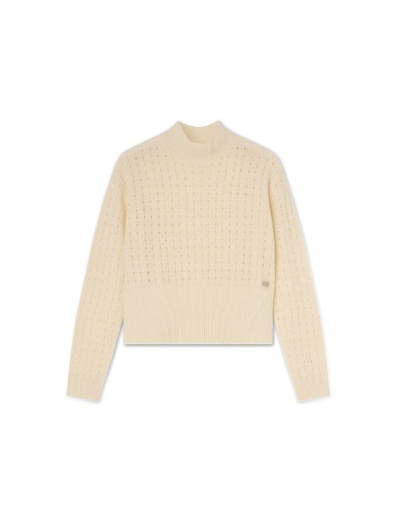 Trussardi Trussardi Golf M0396001288N096 Biały Over Fit