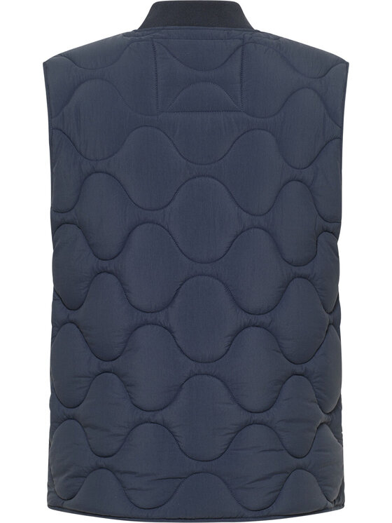 Mustang Mustang Gilet Light Padded Blu Regular Fit