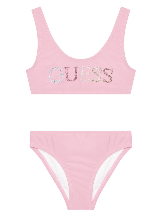 Guess Guess Jednodílné plavky J5GZ00 KCA60 Růžová