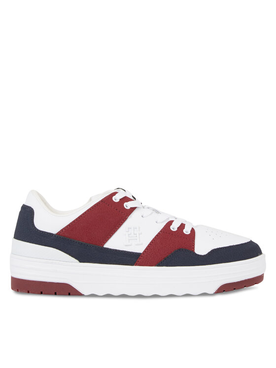 Tommy Hilfiger Sneakersy Th Lo Basket Sneaker FW0FW07309 Modrá