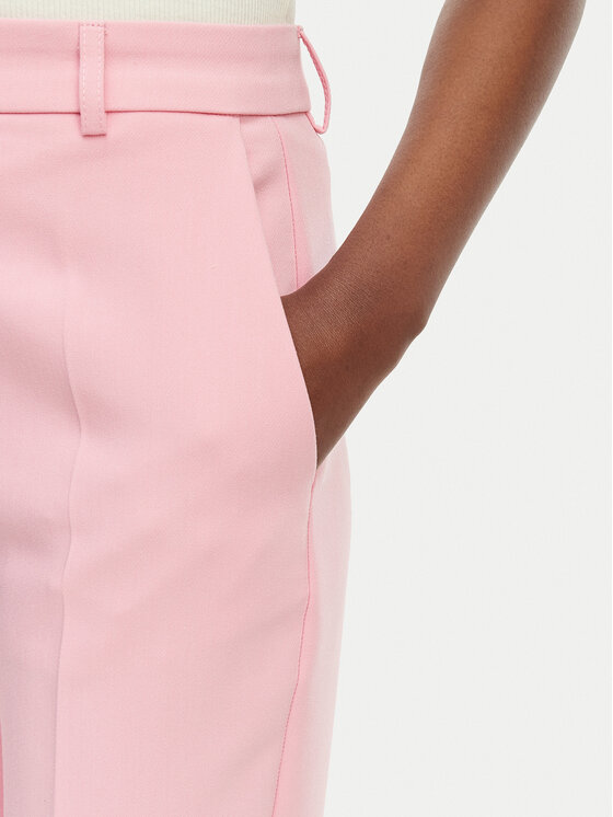 Morgan Morgan Pantaloni di tessuto 261-PMAKI.F Rosa Regular Fit
