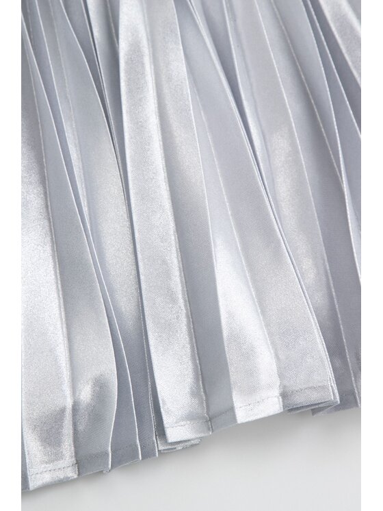 Coccodrillo Coccodrillo Sukňa ZC6124201FGK-024 Strieborná Regular Fit