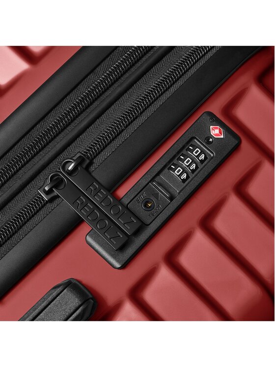 Redolz Redolz Komplet walizek 301086 Czerwony