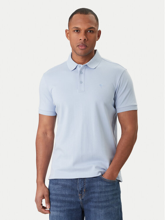 JOOP! JOOP! Polo Primo 30046975 Błękitny Modern Fit