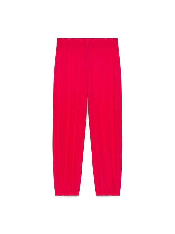 Fiorella Rubino Fiorella Rubino Spodnie materiałowe P020L002567N016 Czerwony Regular Fit