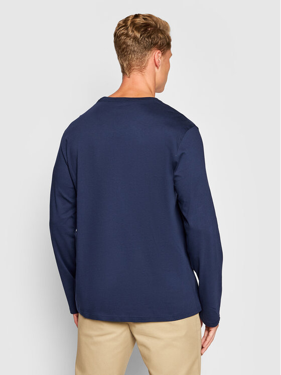 Polo Ralph Lauren Polo Ralph Lauren Longsleeve Sle 714844759002 Granatowy Regular Fit