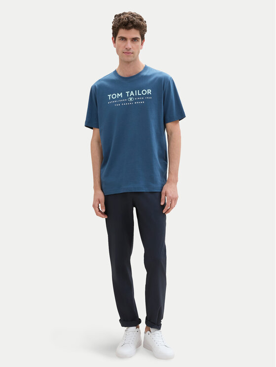 Tom Tailor Tom Tailor Marškinėliai 1043276 Mėlyna Regular Fit