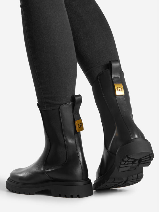 Gino Rossi Gino Rossi Ghete Jodhpur KEMER-1076-24 Negru