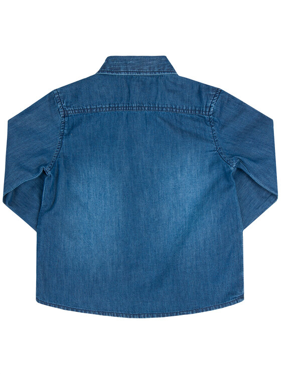 Guess Guess Cămașă N01H02 D3SU0 Bleumarin Regular Fit