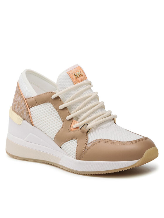 MICHAEL Michael Kors Sneakers Liv Trainer 43T1LVFS2D Bianco • Modivo.it