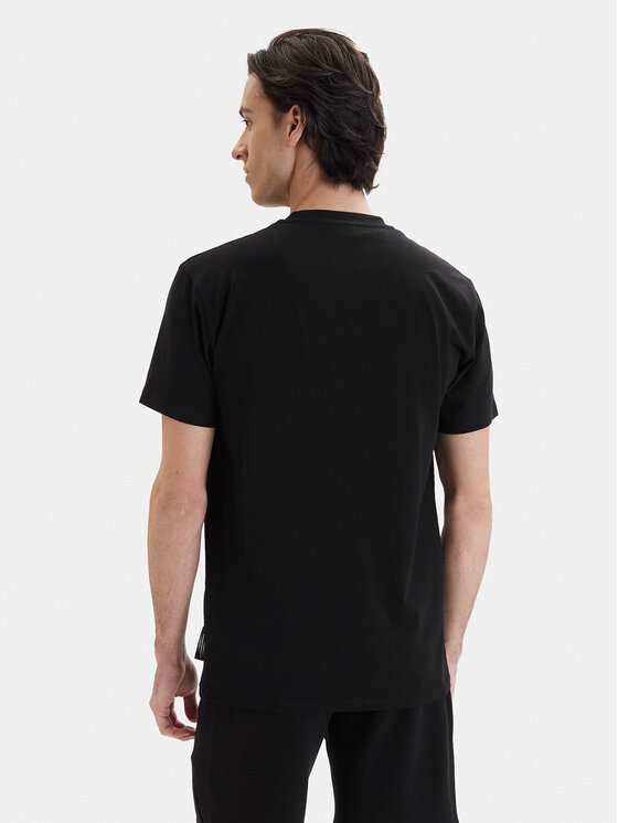 Plein Sport Plein Sport Tričko PADC MTK7204 SJY001N Čierna Regular Fit