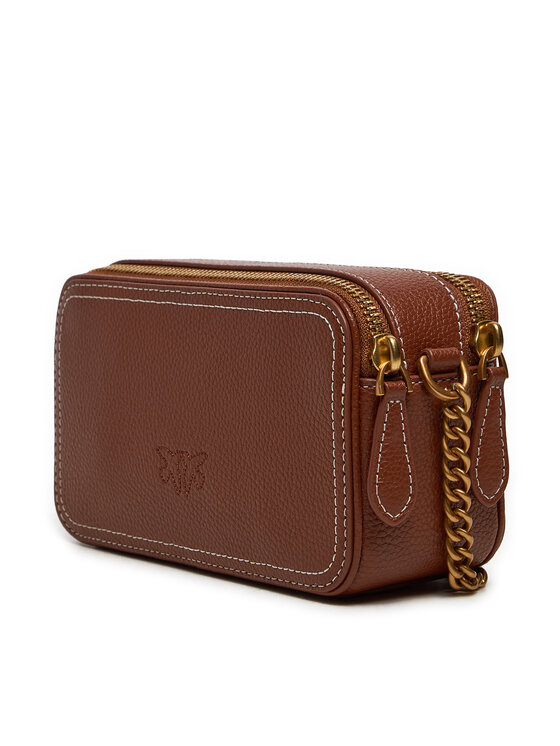 PINKO Pinko Torbica Pelle Bottalata 103799 Smeđa