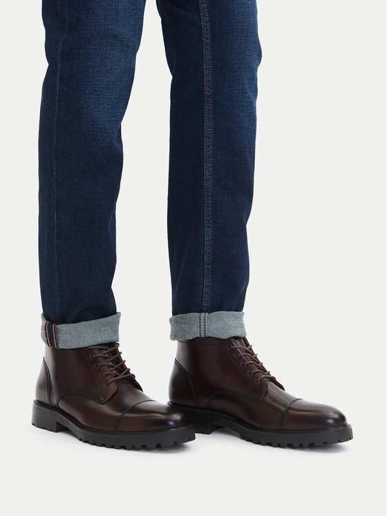 Gino Rossi Gino Rossi Schnürschuhe EO-UBERTO-03 125AM Braun
