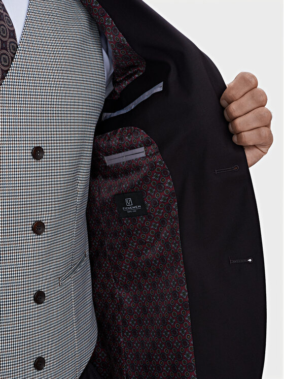 Evenemen Evenemen Garnitur Cameron Fioletowy Slim Fit