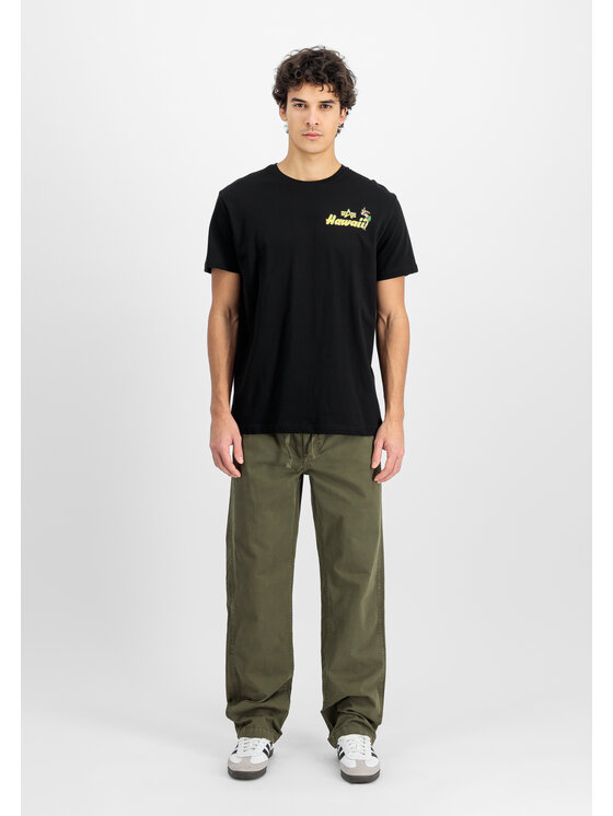 Alpha Industries Alpha Industries Szorty Basic Cotton Pant Zielony Straight Leg