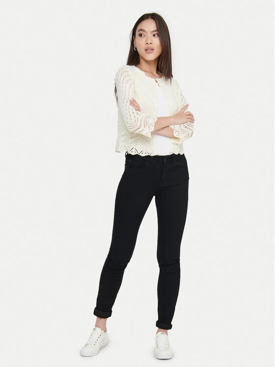 JDY JDY Strickjacke Sun 15184486 Écru Regular Fit
