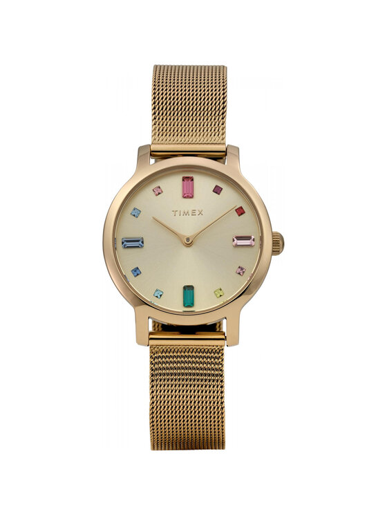 Timex Timex Hodinky TW2Y26400 Zlatá