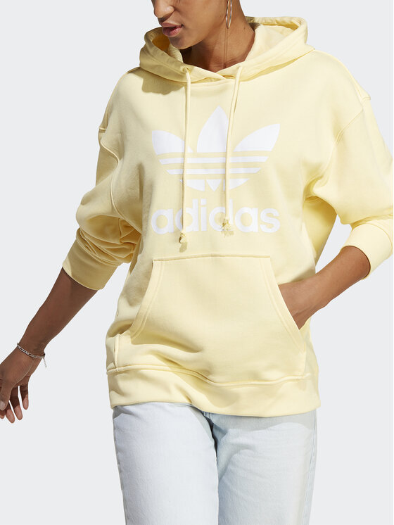 Womens trefoil hoodie hot sale