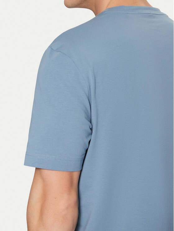 BOSS BOSS Tricou Tchup 50473278 Albastru celest Regular Fit