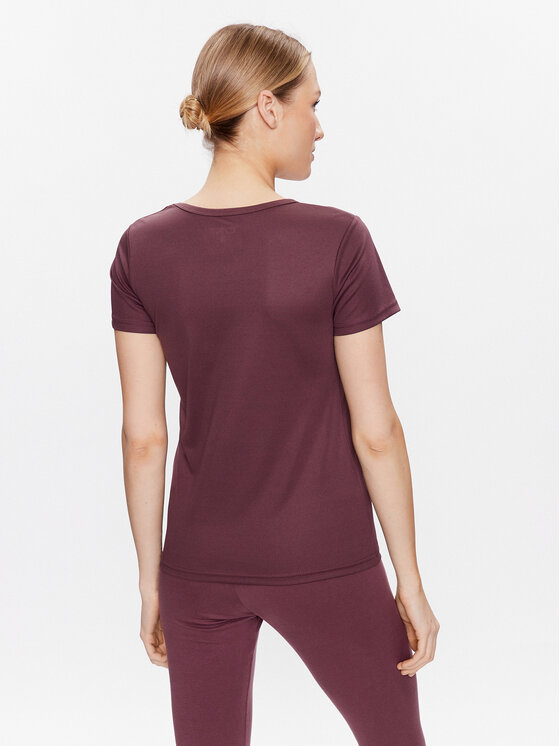 CMP CMP Treniņkrekls 38T6656 Bordo Regular Fit