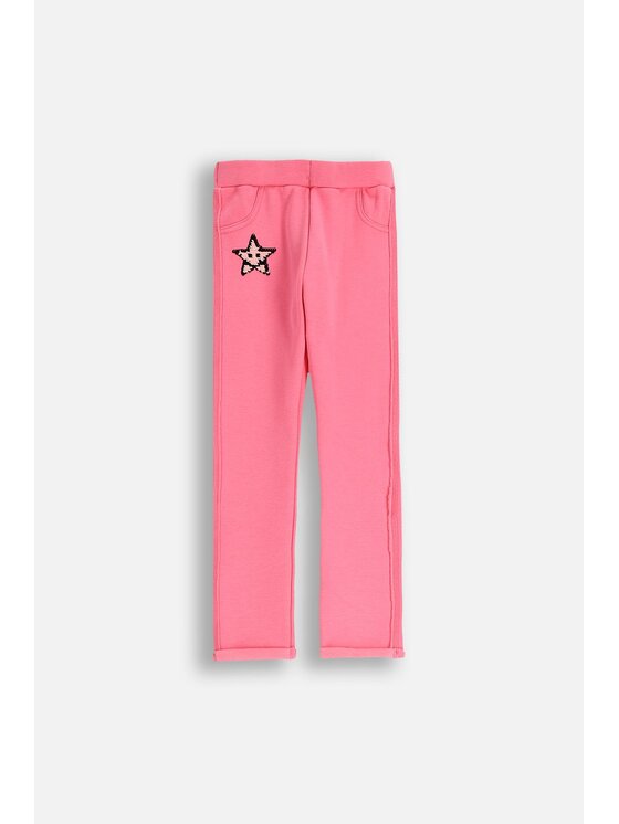 Dziecięce Legginsy Coccodrillo, Rozmiar 92, Różowe, ZC5122601CGK-007