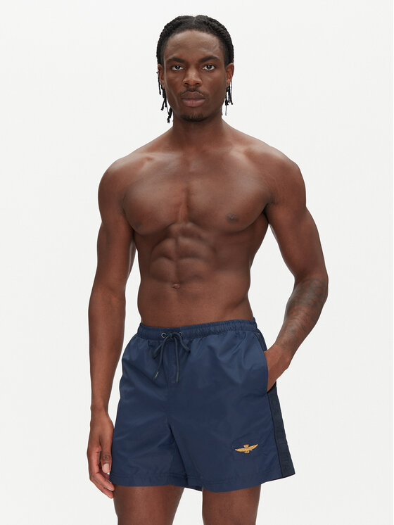 Aeronautica Militare Aeronautica Militare Badeshorts 251BW225CT3539 Dunkelblau Regular Fit