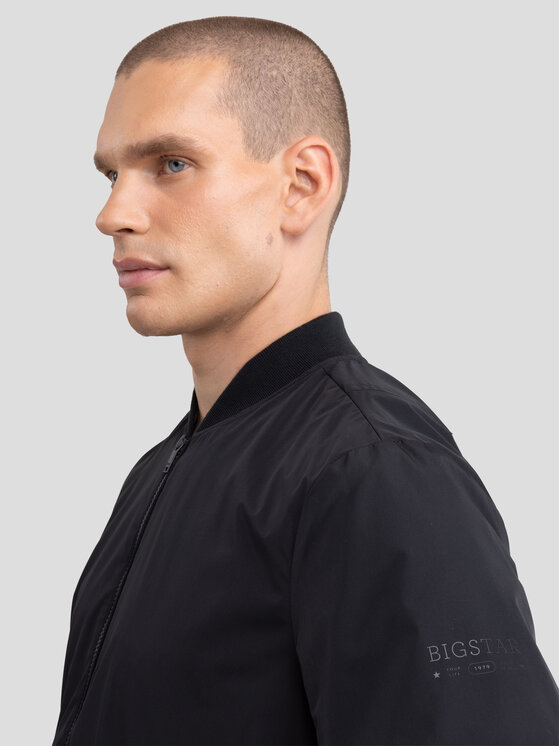 BIG STAR BIG STAR Kurtka przejściowa SHOUN Czarny Basic Fit