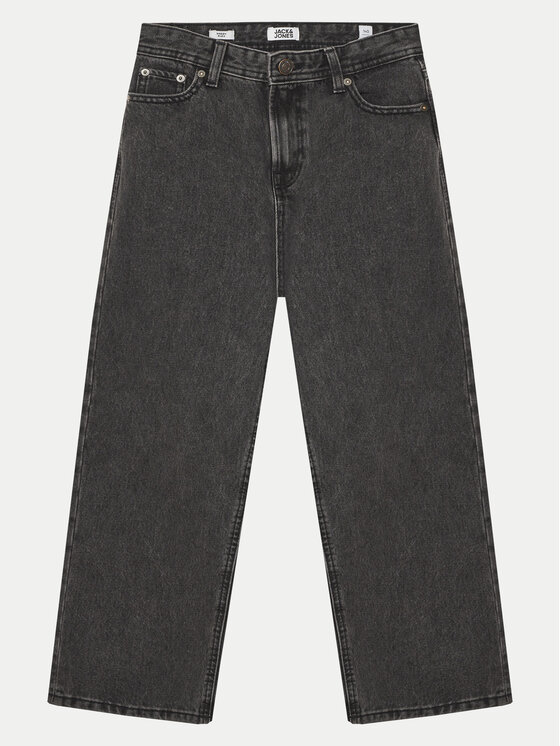 Jack&Jones Junior Jack&Jones Junior Traperice Alex 12244624 Crna Baggy Fit