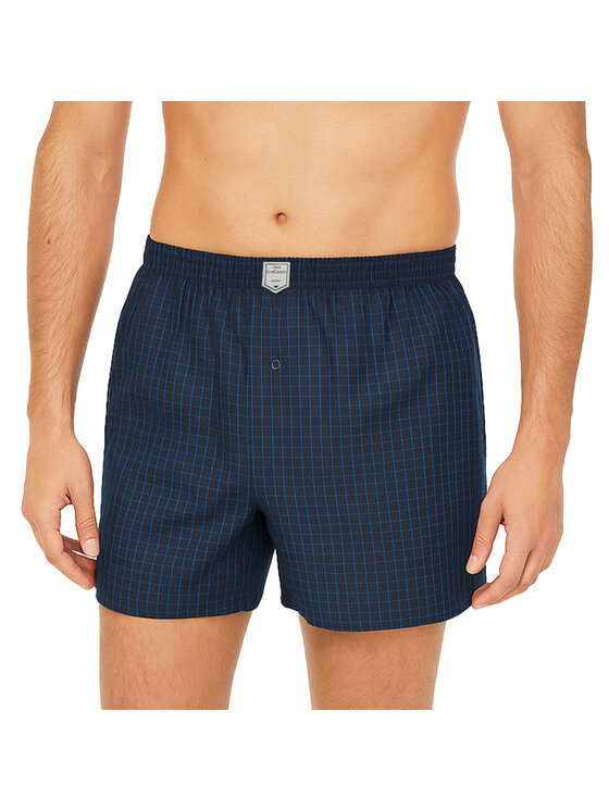 Lee Cooper Lee Cooper Bokserki BOX26-007 Niebieski