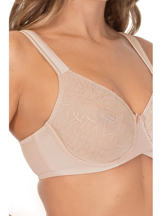 Rosme Rosme Biustonosz soft Powerlace Beżowy