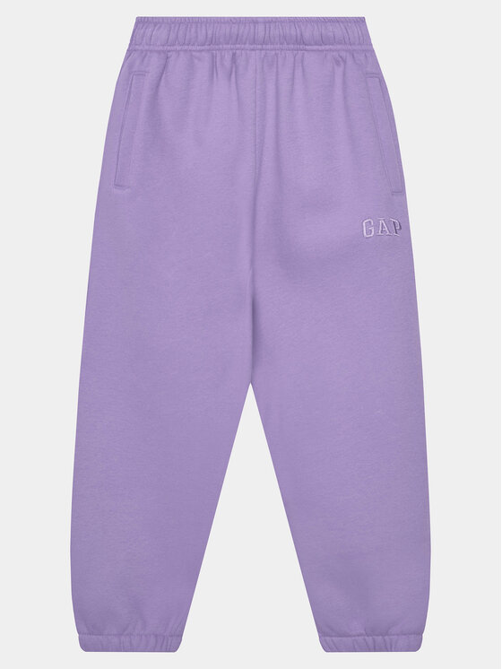 Gap Gap Donji dio trenerke 741404-01 Ljubičasta Relaxed Fit