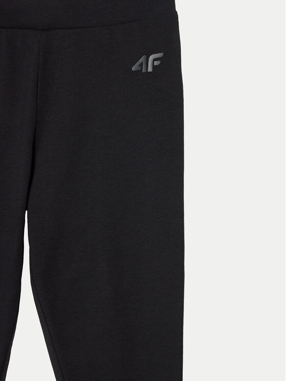 4F 4F Legginsy 4FJWMM00TTIGF178 Czarny Slim Fit