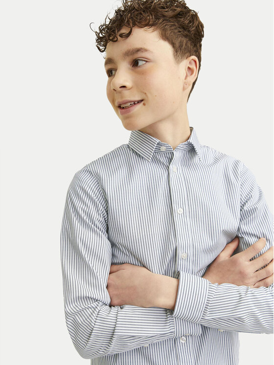 Jack & Jones Junior Jack & Jones Junior Košile Joe 12260144 Modrá Regular Fit