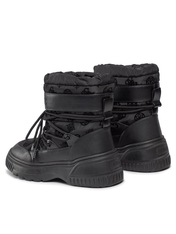 Guess Guess Μπότες Χιονιού FL8DRA FAL10 Μαύρο