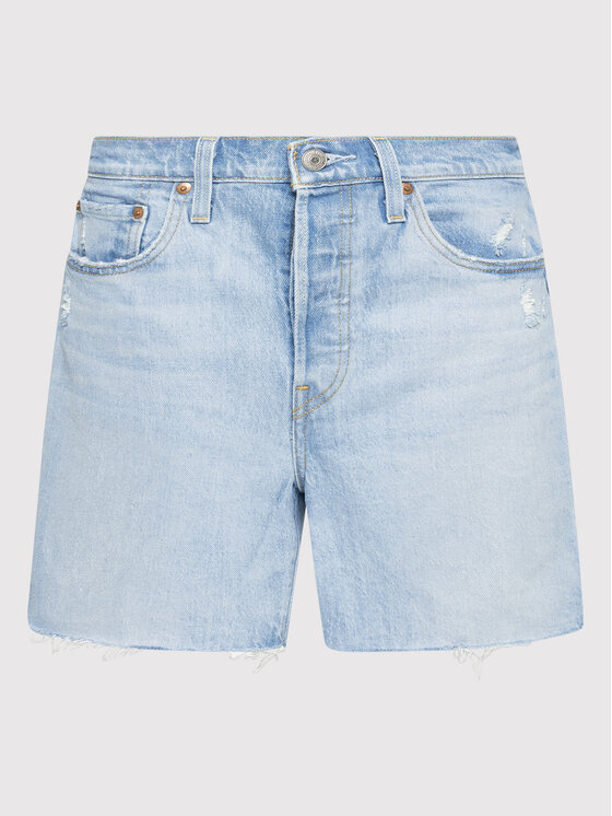 Levi's® Levi's® Džinsiniai šortai 501® 85833-0018 Mėlyna Slim Fit