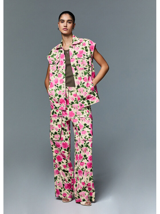 Liu Jo Liu Jo Gilet WA6341T433AP9382 Rosa Regular Fit