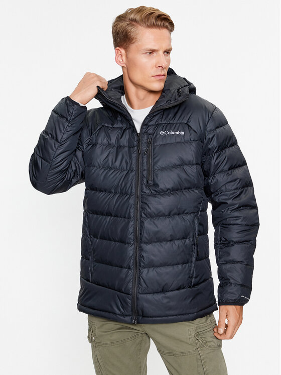 Columbia Columbia Vatovaná bunda Autumn Park™ Down Hooded Jacket Černá Regular Fit